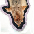 China factory wholesale High Quality Natural degreasing coyote fur pelt coyote fur rug